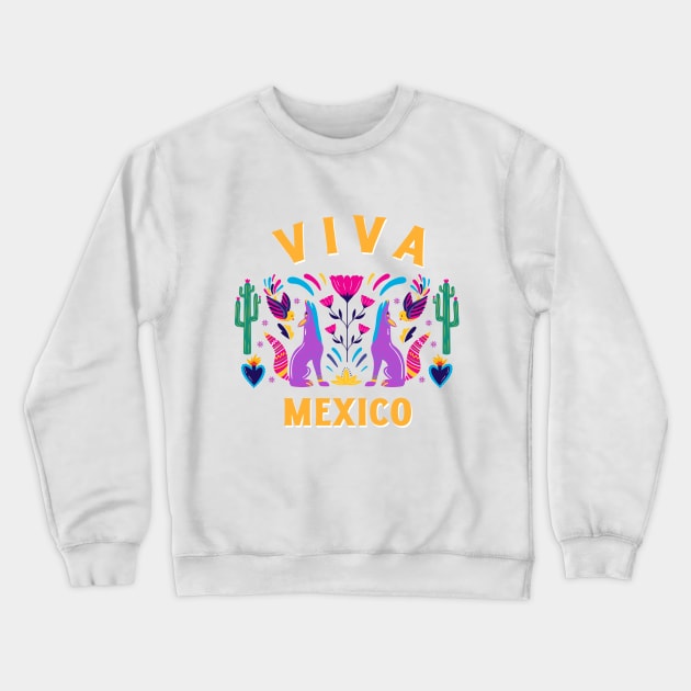 Viva Mexico Crewneck Sweatshirt by RZG